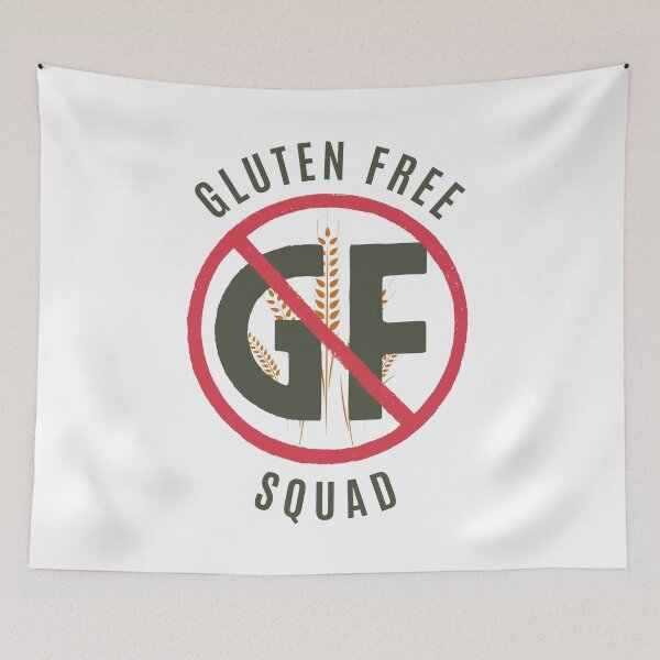 Item preview, gluten free designed and sold by addict2reading.