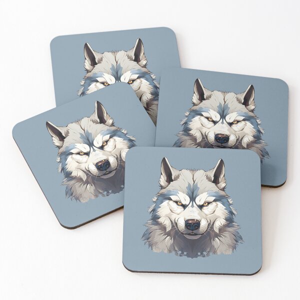 Item preview, Grumpy Husky - Ruff Attitude designed and sold by Monkey-Bar.