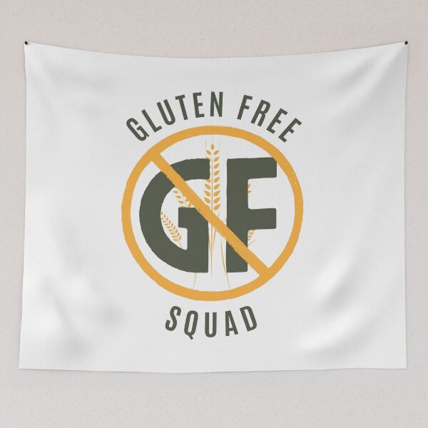 Item preview, gluten free designed and sold by addict2reading.