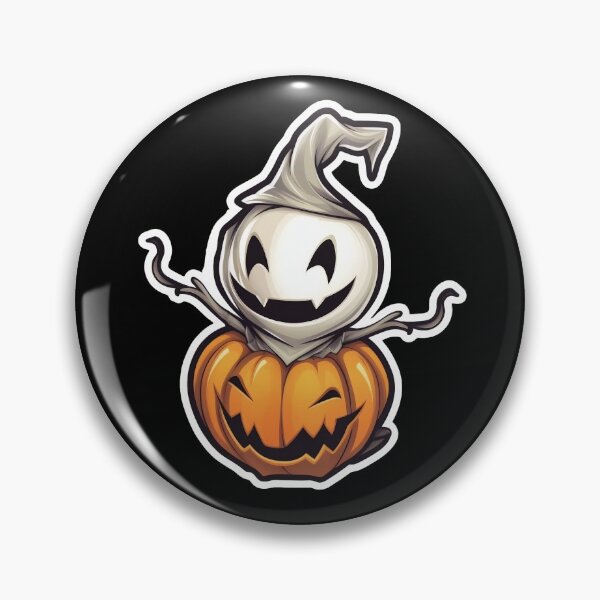 Item preview, Halloween Pumpkin with Ghost designed and sold by FTS-Studio.
