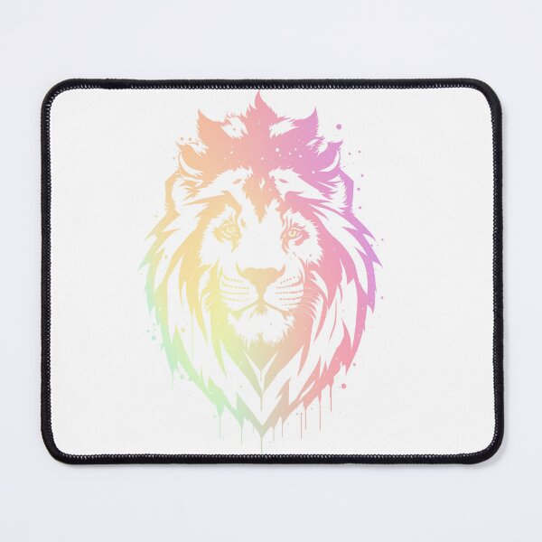 Item preview, Lion King Rainbow Watercolor designed and sold by AnimalLover4eva.