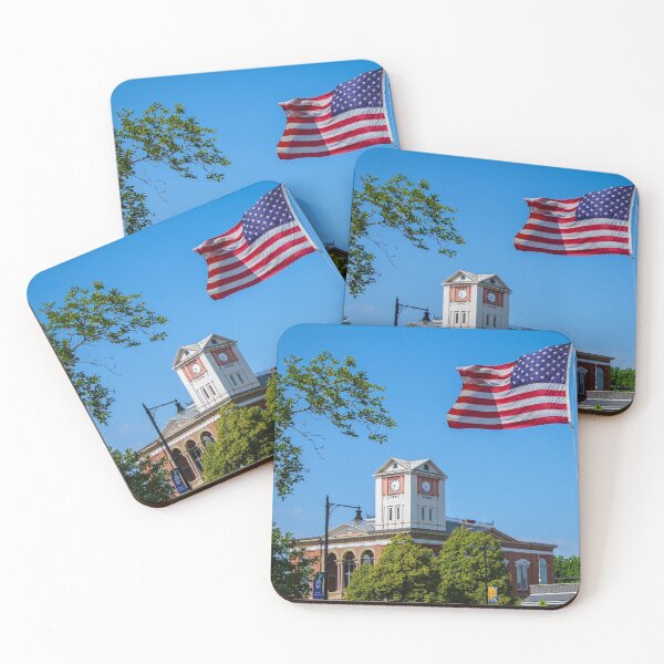 Item preview, Rushville Courthouse Patriotic designed and sold by tronephotoworks.