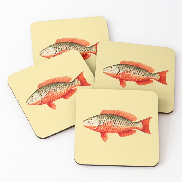 Item preview, Red Parrot Tropical Fish designed and sold by heartsake.