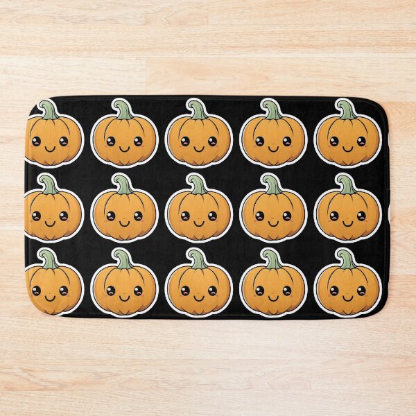 Item preview, Cute Smiling Halloween Pumpkin designed and sold by FTS-Studio.
