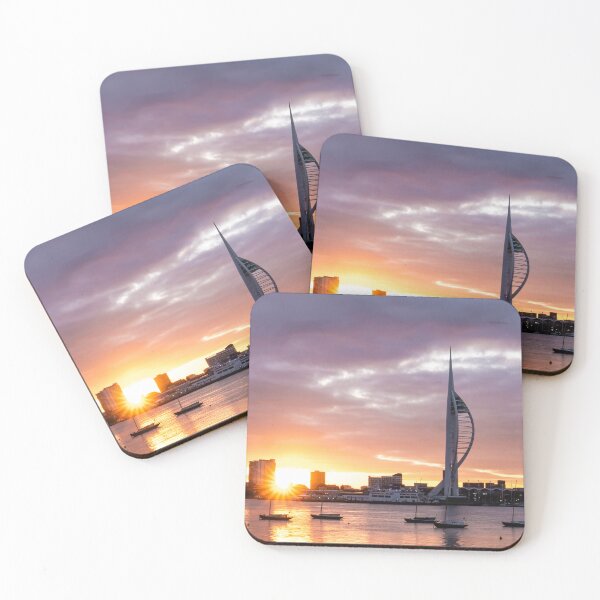 Item preview, Sunrise at Portsmouth Harbour designed and sold by markstones.