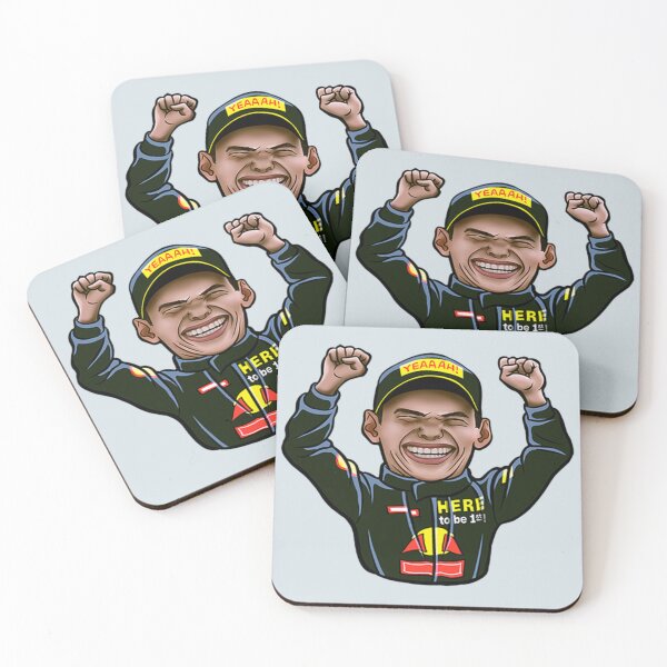 Item preview, max verstappen cartoon art design draw street art designed and sold by SenaHolyfield.
