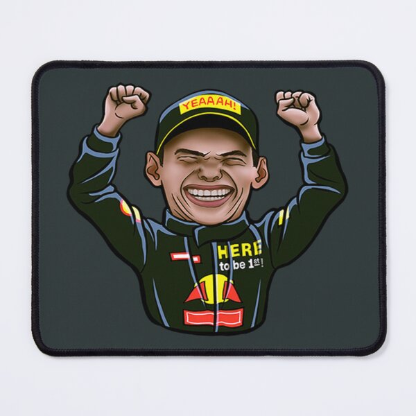 Item preview, max verstappen cartoon art design draw street art designed and sold by SenaHolyfield.