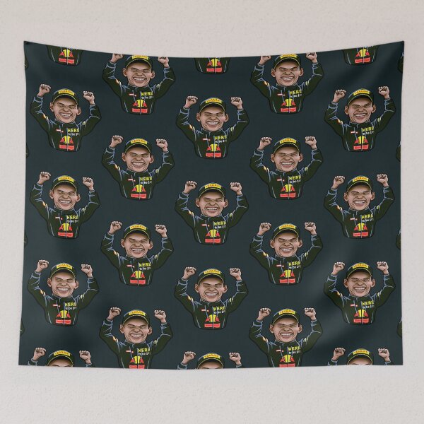 Item preview, max verstappen cartoon art design draw street art designed and sold by SenaHolyfield.