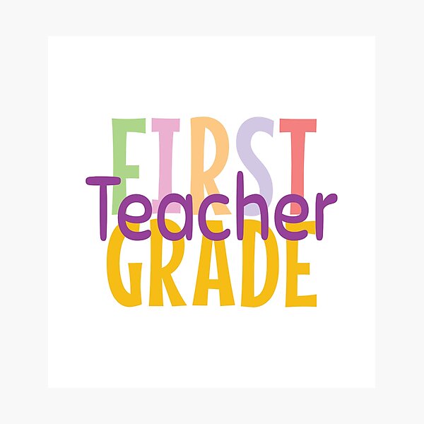 Item preview, First Grade Teacher designed and sold by Think4Prints.