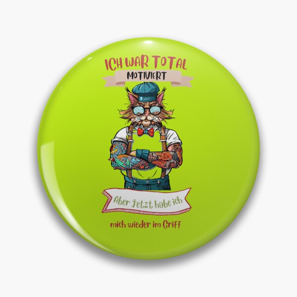Item preview, Waldkater, I was totally motivated... designed and sold by gringourmand.