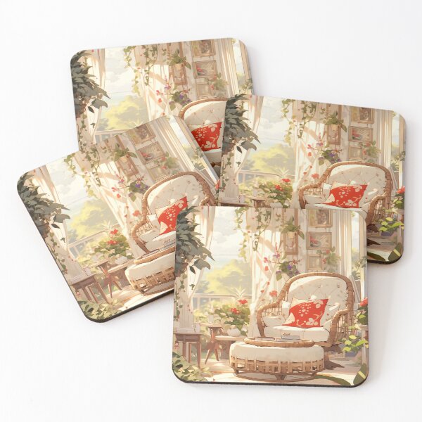 Item preview, Flowers garden lounge area designed and sold by Beige-K-art.