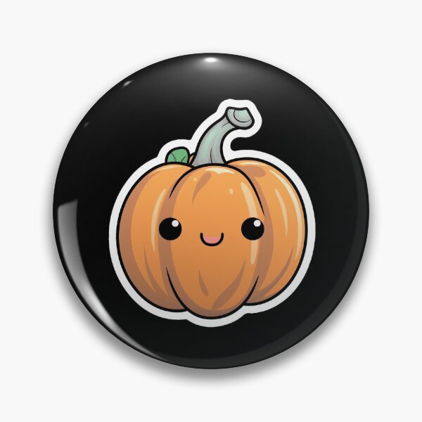 Item preview, Cute Smiling Halloween Pumpkin designed and sold by FTS-Studio.