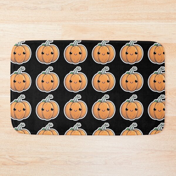 Item preview, Cute Smiling Halloween Pumpkin designed and sold by FTS-Studio.