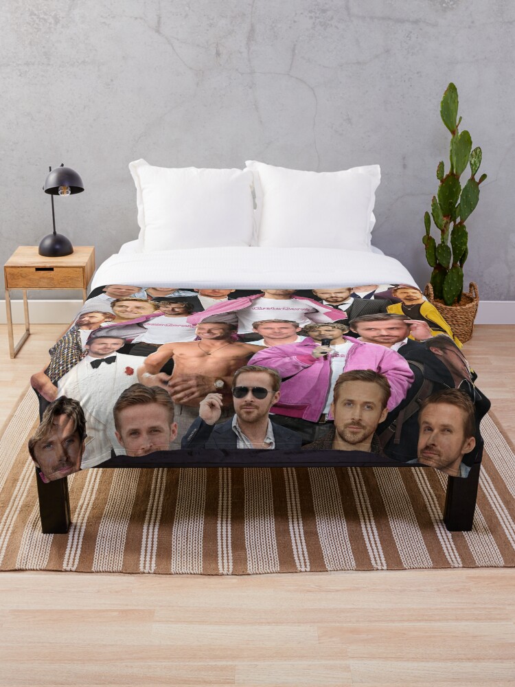 Ryan Gosling Face Throw Pillow Decoration Pillow Case Sofa Waist Throw  Cushion Cover Home Decor