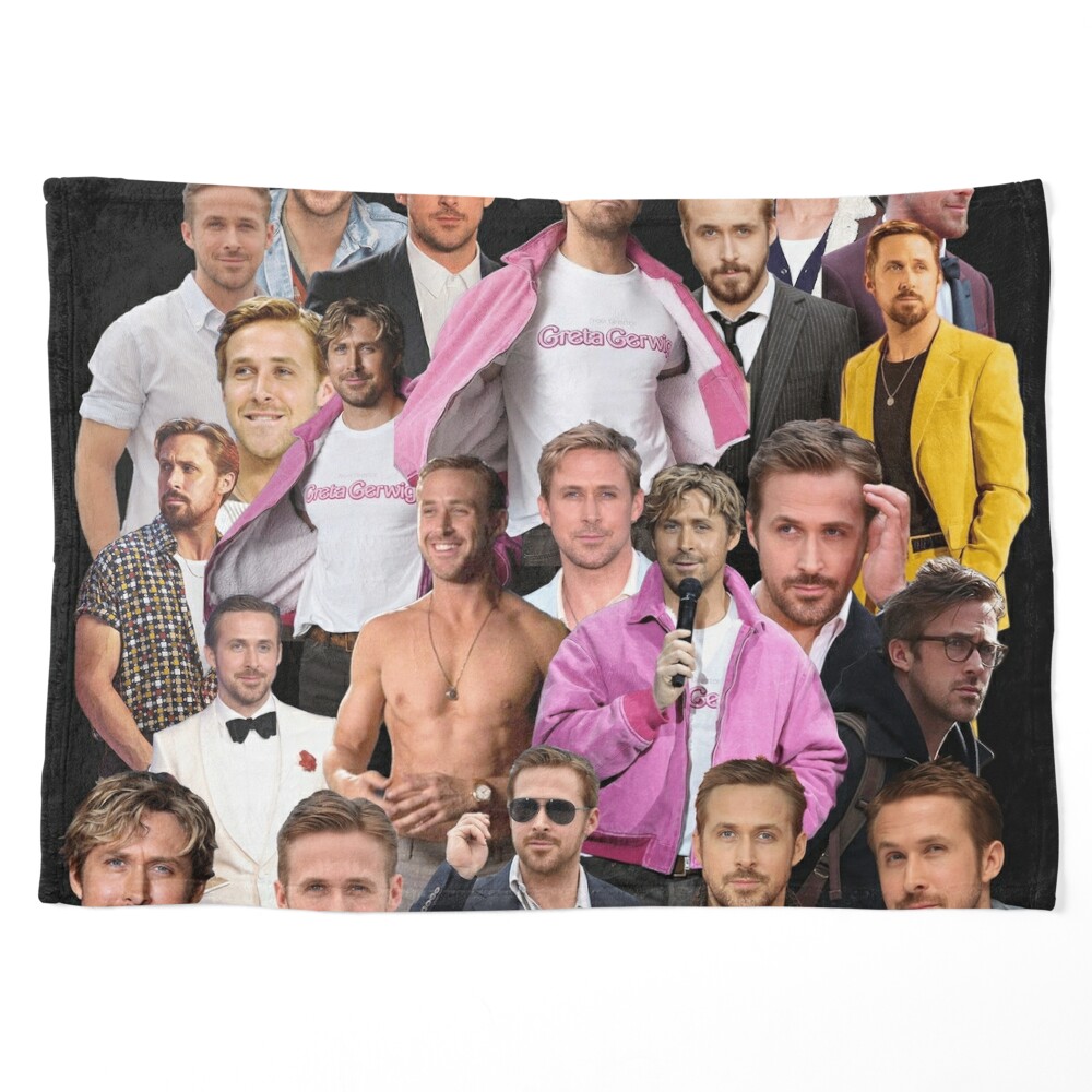 Ryan Gosling Photo Collage Pillowcase