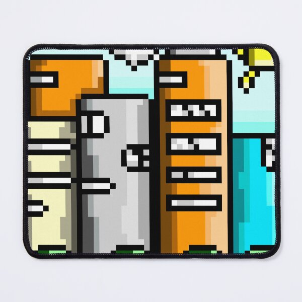 Item preview, Pixel City View | landscape illustration designed and sold by Sweet Bee's.