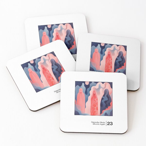 Item preview, Ghosts Again - Original Minimal Style Artwork  designed and sold by Saudade--.