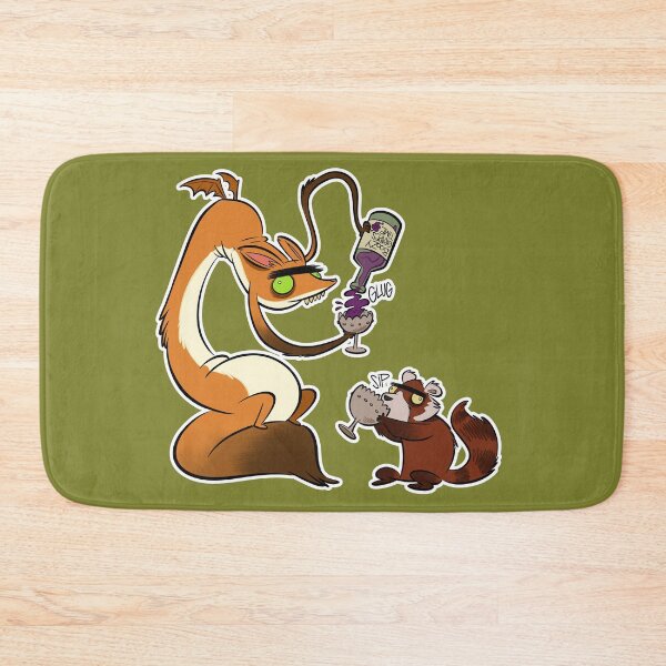 Item preview, Boozy Grapes Time with Fox Dragon and Red Panda designed and sold by westinchurch.