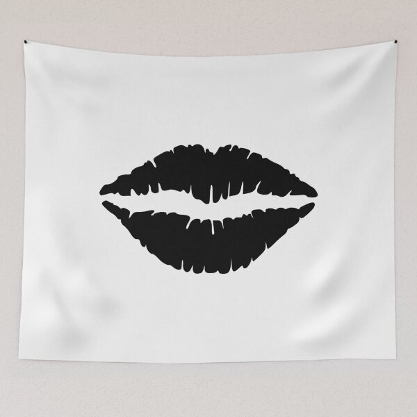 Item preview, black lips designed and sold by PineLemon.