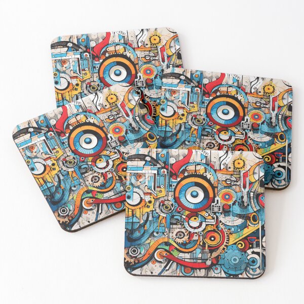 Item preview, Colorful doodle art designed and sold by Eckperg.