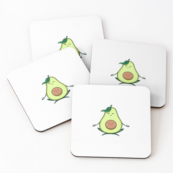 Item preview, Cute meditation Avocado yoga  designed and sold by Imaddi.