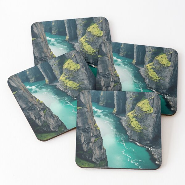 Item preview, Spectacular Nordic Cliffs - Dynamic and Picturesque Coastal Scenery designed and sold by Piotrek0001.