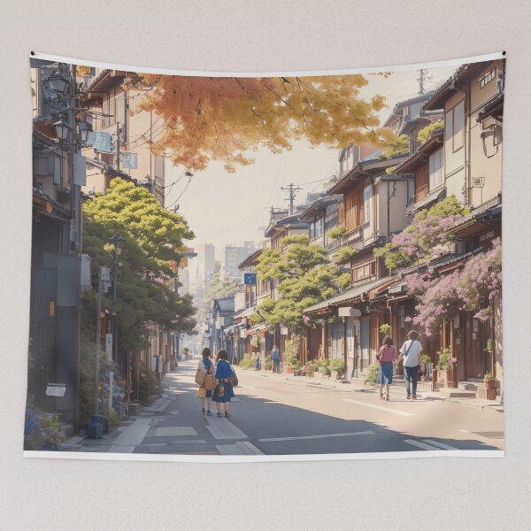 Item preview, Japan Day Street designed and sold by amenwolf.
