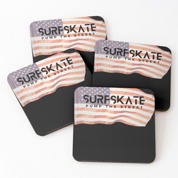 Item preview, Surfskate urban coast wear for Surfskaters - Star Spangled Banner designed and sold by SimplePlain.