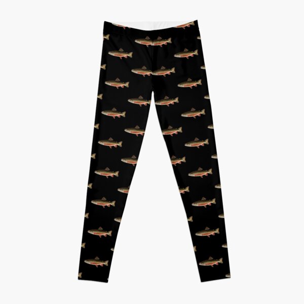 Rainbow Trout Pattern Leggings for Sale by ThePurpleMelon