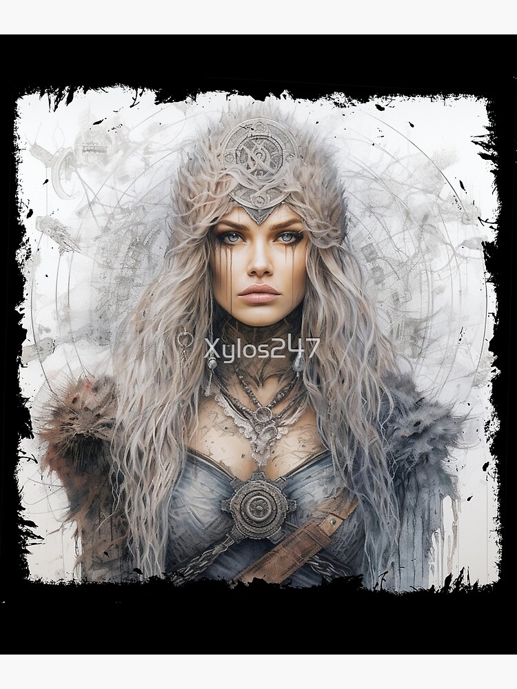 Valkyrie wing Fallen angel warrior woman' Mouse Pad