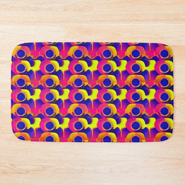 Item preview, Yellow, blue and purple pattern designed and sold by Zolongano.