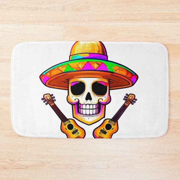 Item preview, mariachi skull designed and sold by miguel-ozz.