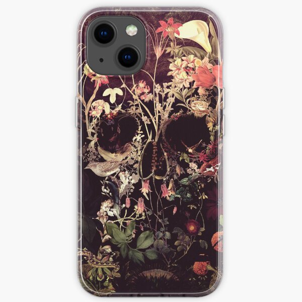 Bloom Skull iPhone Soft Case