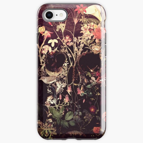 Bloom Skull iPhone Tough Case