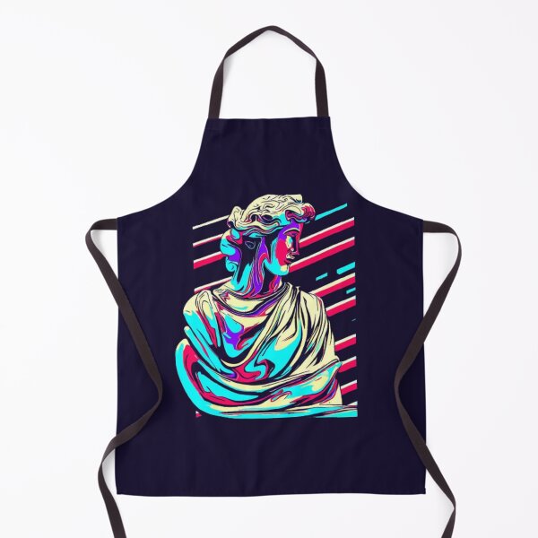 Item preview, Vibrant Colors Bring Life to Marble Statue Illustration designed and sold by FashionHomeCo.