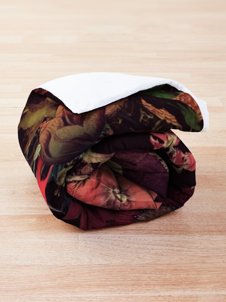 Alternate view of Bloom Skull Comforter