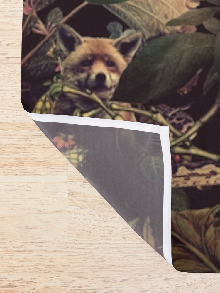 Alternate view of Bloom Skull Shower Curtain