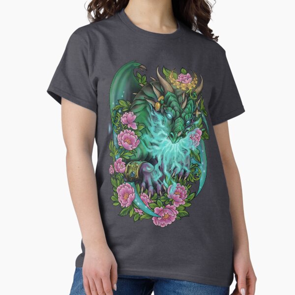 Vista previa del artículo con la obra «Ysera la Soñadora Aspecto del Dragón Verde», diseñado y vendido por katmewkitty.