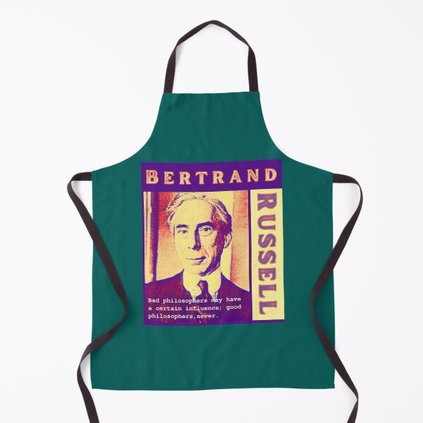Item preview, Bertrand Russell quote: Bad philosophers may have a certain influence; designed and sold by artbleed.