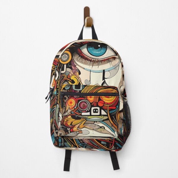 Item preview, Face and Colorful Doodles designed and sold by Eckperg.