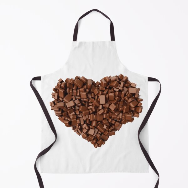 Item preview, Heart Shape made of chocolate Chunks designed and sold by Hammadalikhn.