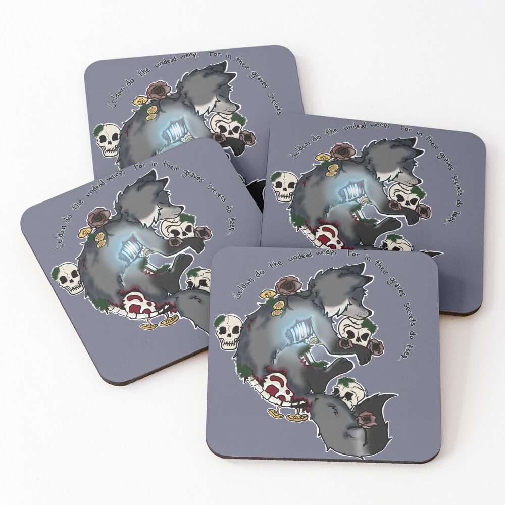 Item preview, Coasters (Set of 4) designed and sold by PyroAshes.