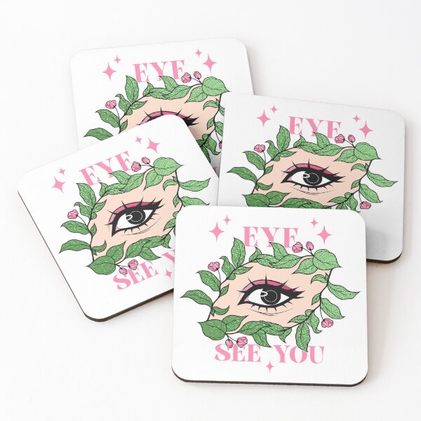 Item preview, Eye See You Eye Framed by Leaves designed and sold by ObsidianDaz.