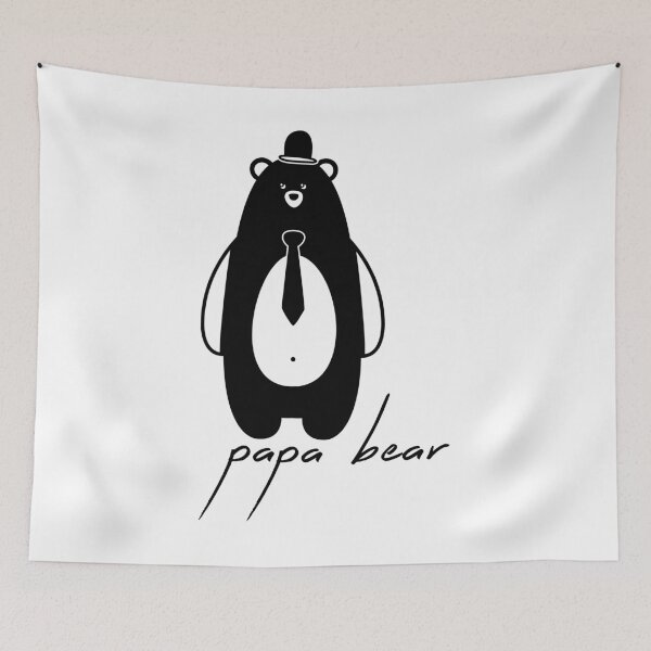 Item preview, papa bear dad father designed and sold by PineLemon.