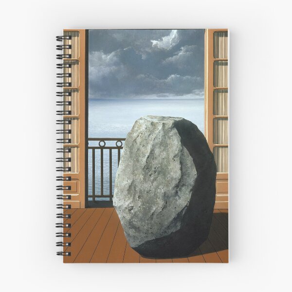 Item preview, rené magritte Merging Lightness and Symbolism art and gift for sales designed and sold by EditorArt.