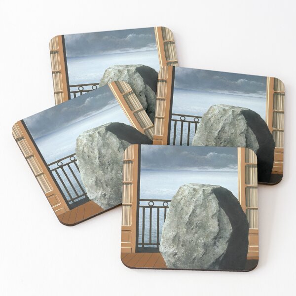 Item preview, rené magritte Merging Lightness and Symbolism art and gift for sales designed and sold by EditorArt.