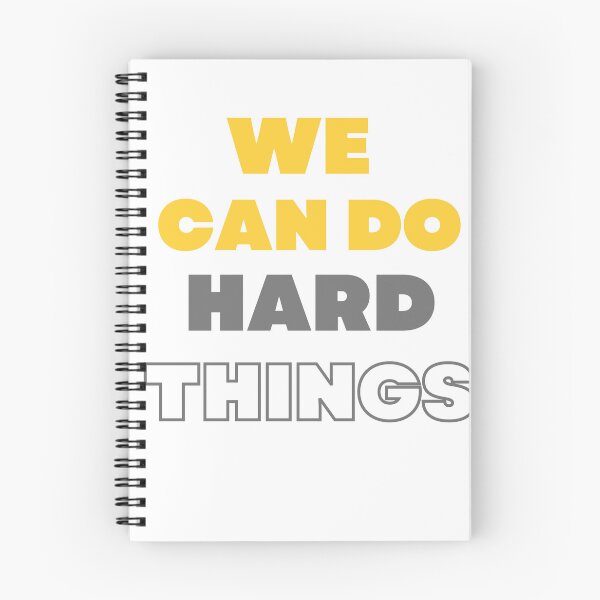 Item preview, we can do hard things designed and sold by fou-design.