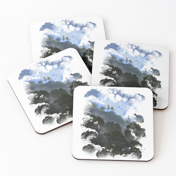 Item preview, Madeira Mountains - White Puffy Clouds designed and sold by Area31Studios.
