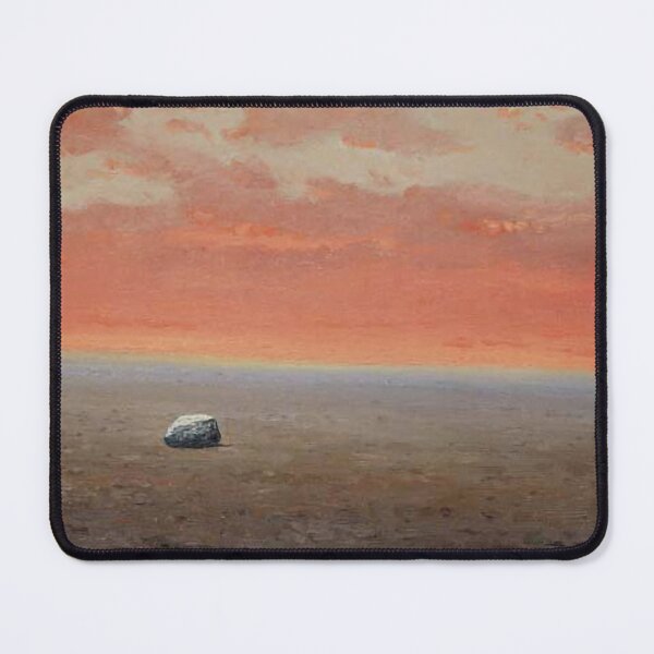 Item preview, rené magritte Merging Lightness and Symbolism art and gift for sales designed and sold by EditorArt.