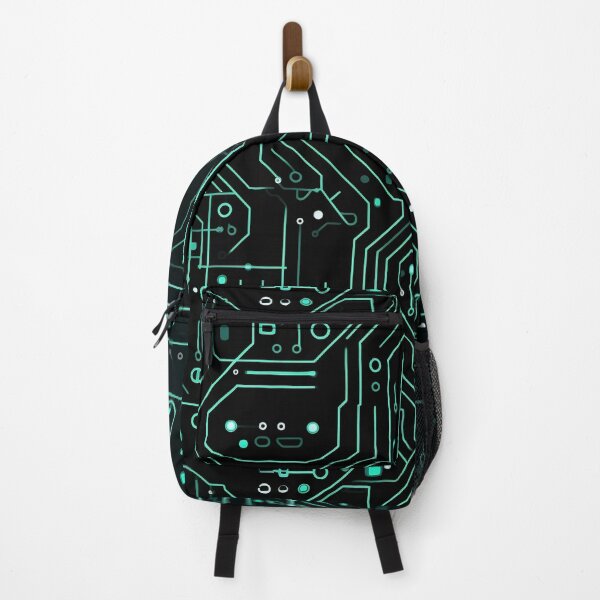 Item preview, Circuit Board Pattern (Green and Black) designed and sold by Sir Meow Meow.